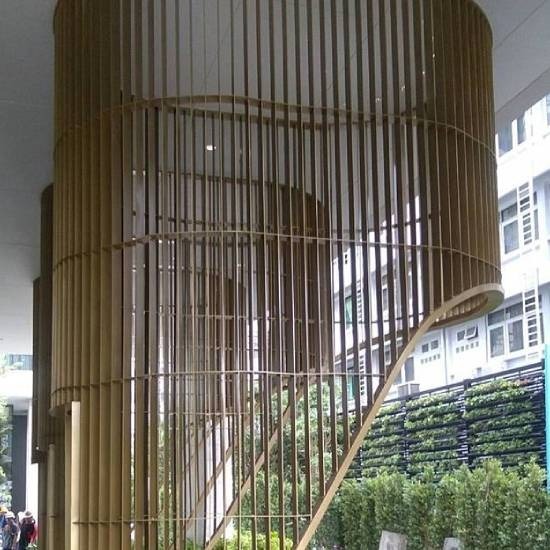 รับพ่นชิ้นงานเหล็ก ชลบุรี  - งานพ่นสีสเตนเลสสีทอง งานตกแต่ง